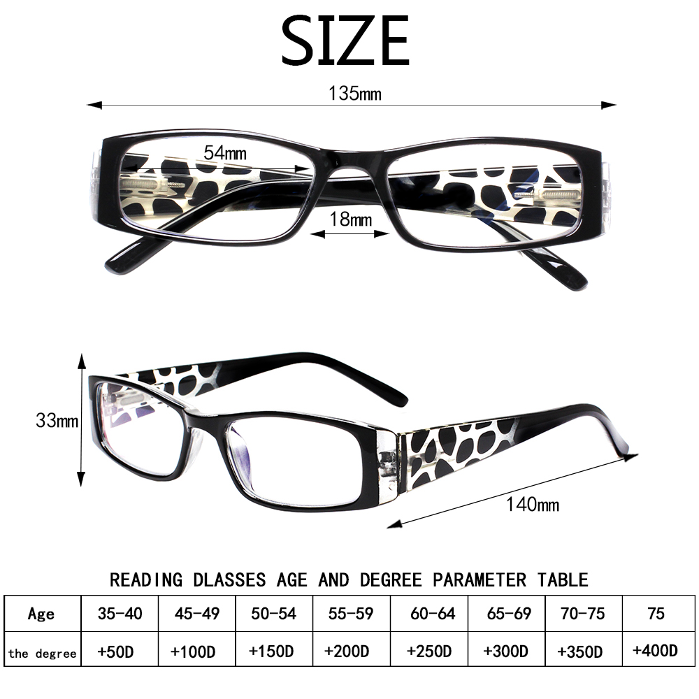 Lunettes de lecture à monture rectangulaire pour femmes, charnière à ressort confortable, lunettes de lecture pour femmes, qualité, mode, 2.0, 3.0, 4.0, 5.0