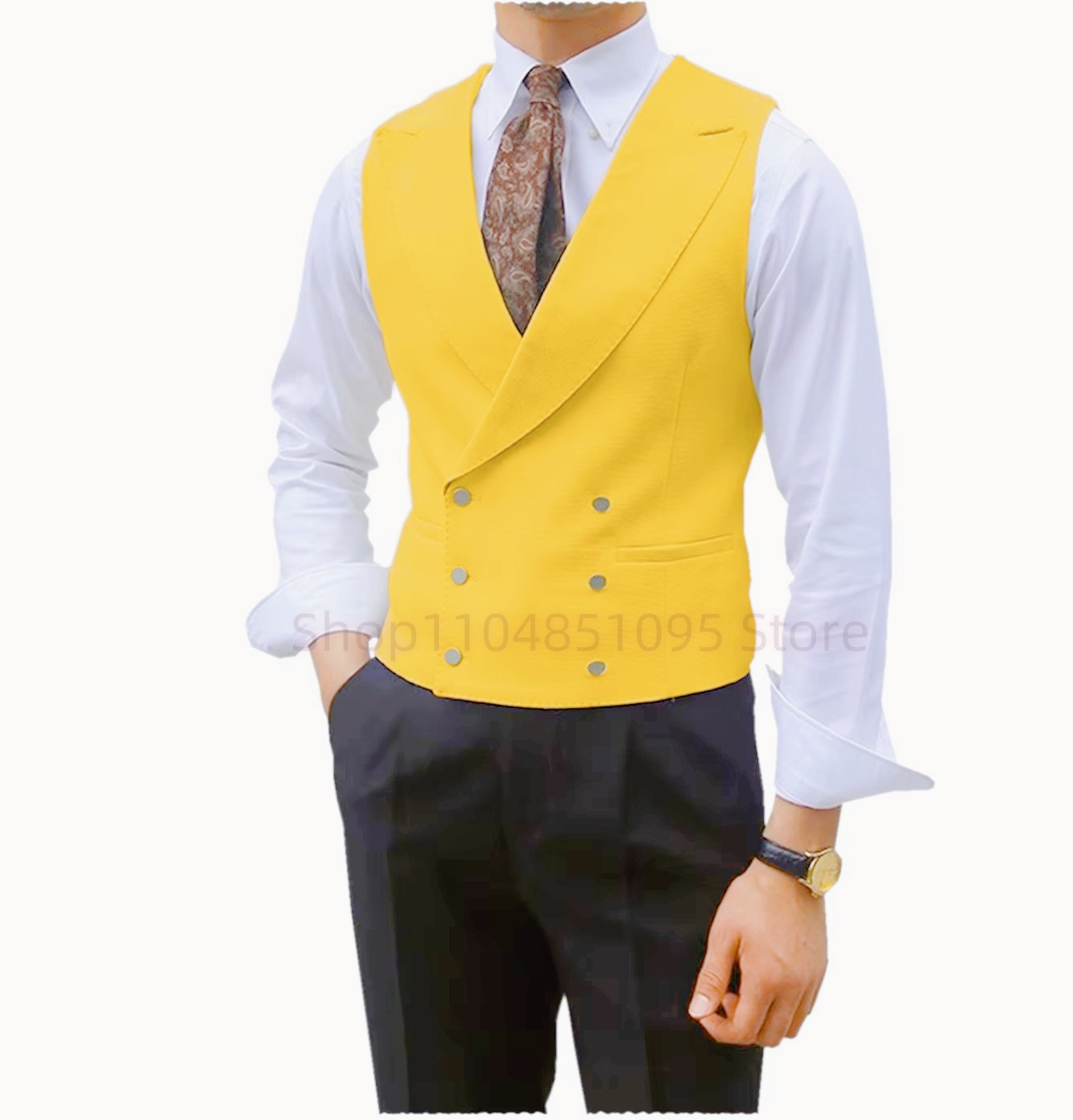 Mode solide gilets pour hommes Style décontracté sans manches mâle mode gilet 1 pièce coupe ajustée plage bal fête costumes gilet