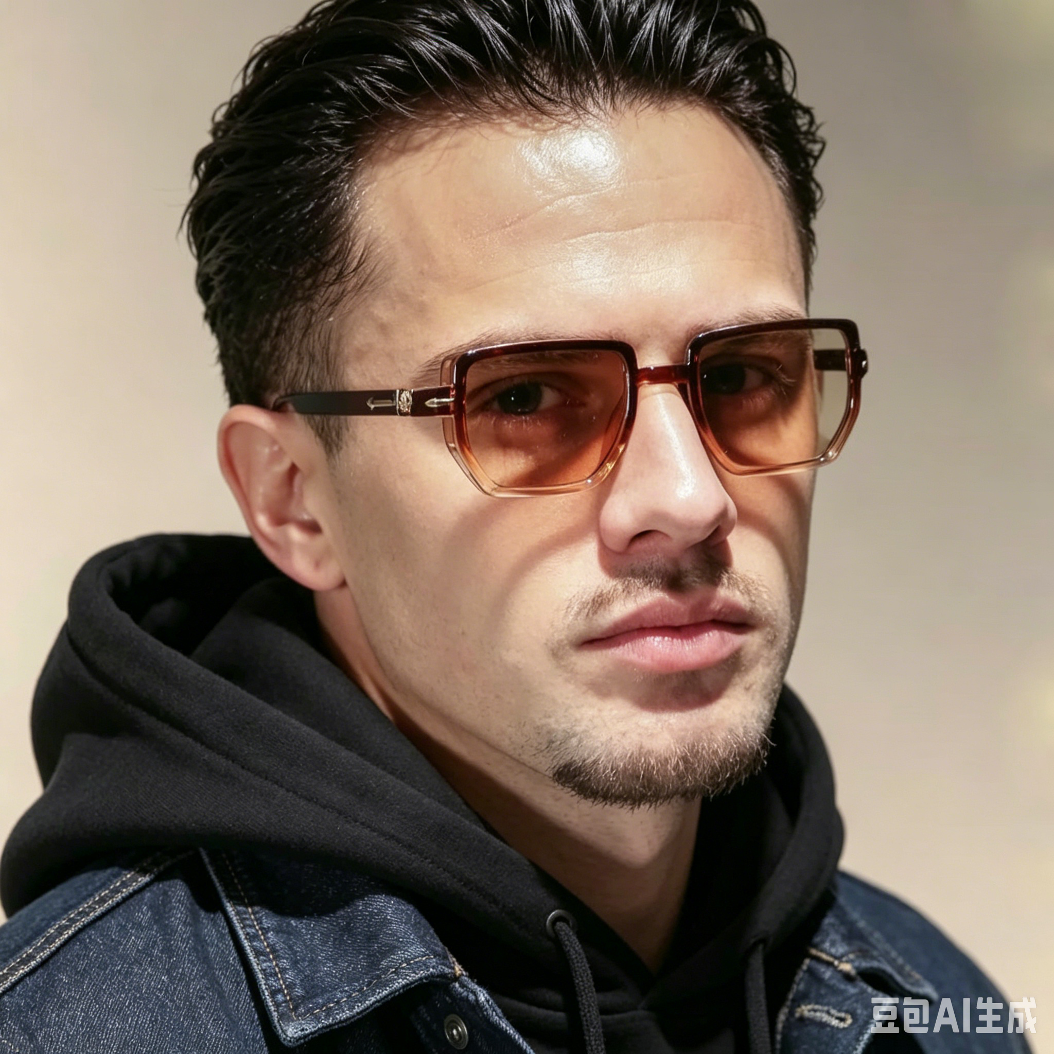Lunettes de soleil carrées irrégulières pour hommes et femmes, mode rétro, rivets, monture petite, lunettes de soleil de créateur, lunettes de soleil de luxe pour homme