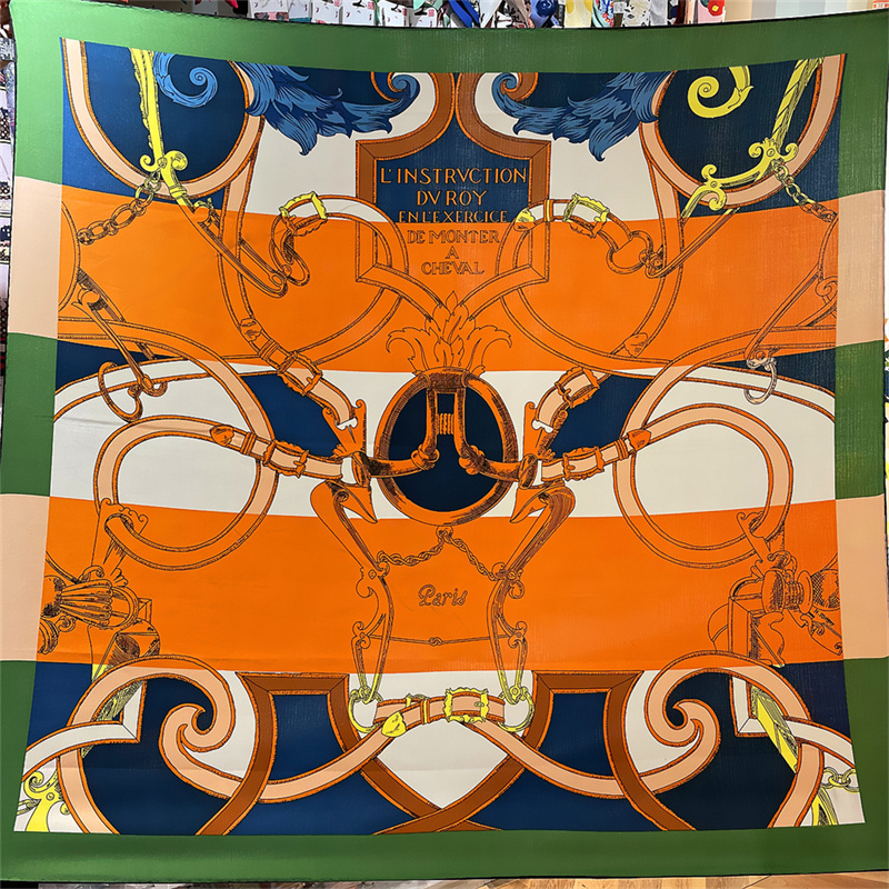 135CM hiver épaissir soie cachemire écharpe femmes roulé à la main châles ceintures imprimer carré foulards enveloppes Bandana grand Hijabs femme