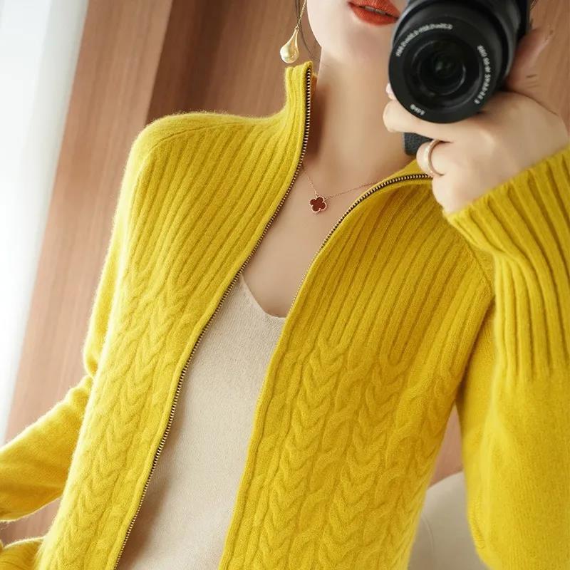 Nouveau cardigan pour femme, veste en tricot, printemps automne, coréen, tout-aller, pull fin, grande taille, hauts pour femmes, S-6XL, свитер