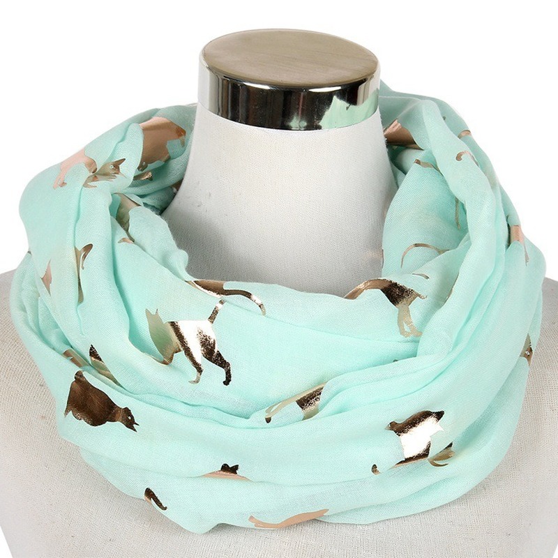 Foulard de mode pour femme, foulard en coton, imprimé de timbres dorés, châle, accessoire de sport, anti-poussière