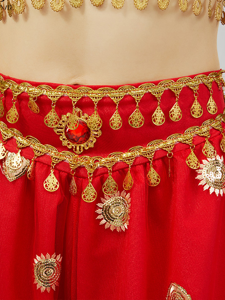 Costume de brevIndienne à Manches Courtes pour Femme, Pantalon avec Broderie en Dentelle, Saree Trempé financièrement, DQL10101