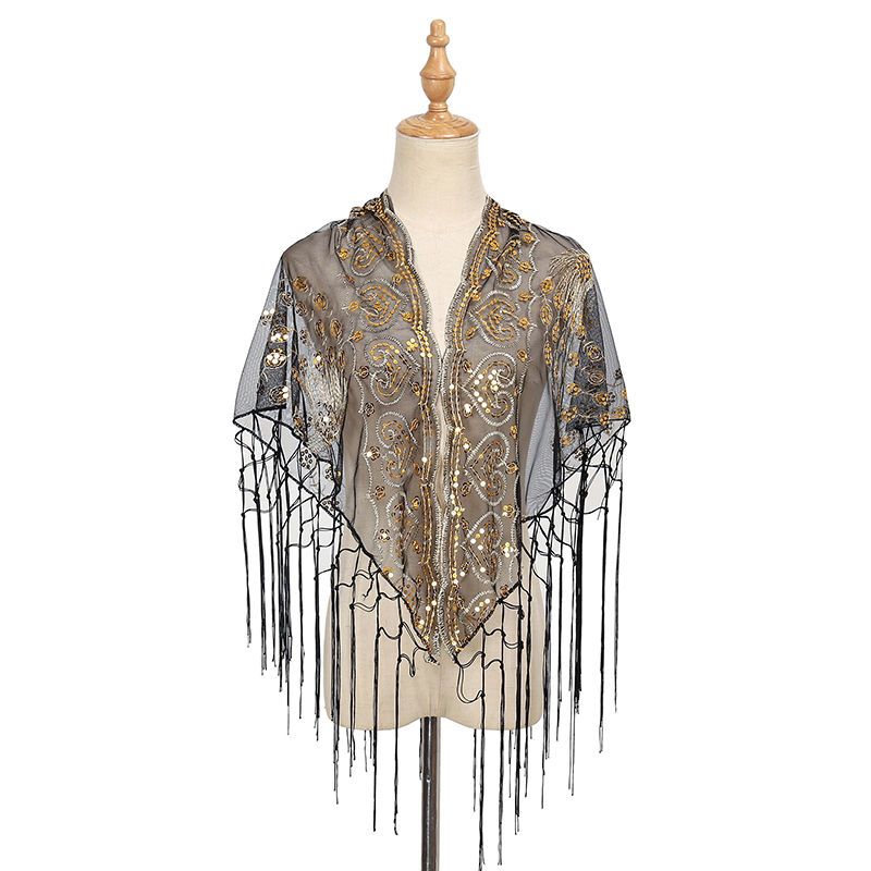 Robe de Soirée en Dentelle Pure pour Femme, Écharpe Triangulaire, Châle, Maille Creuse, Patients, Demoiselle d'Honneur, ixde Mariage, Capes