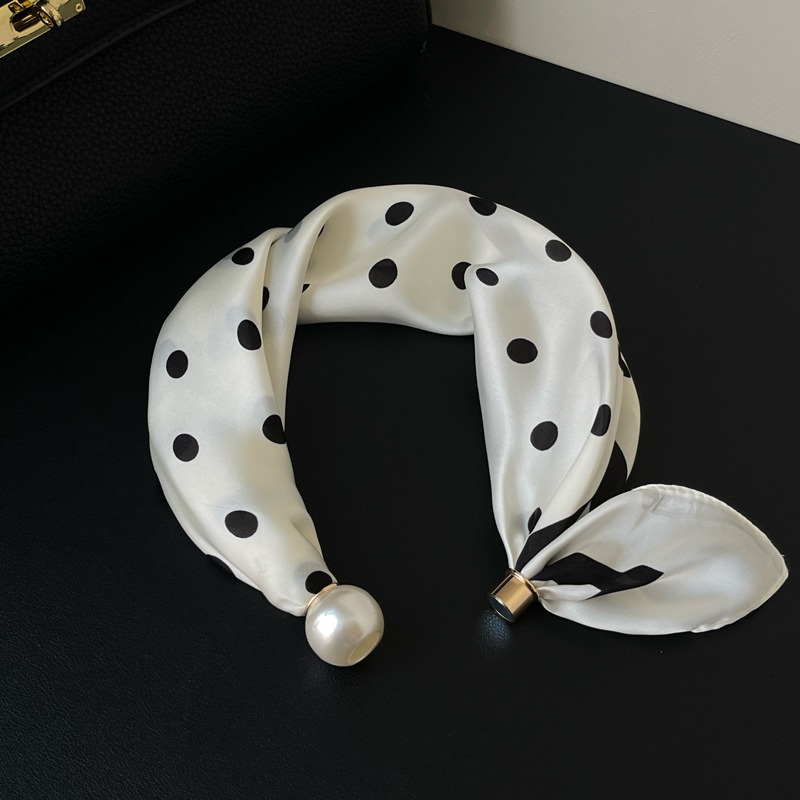 Collier de perles de luxe français, écharpe, fermoir magnétique, accessoires de mode pour femmes, printemps été