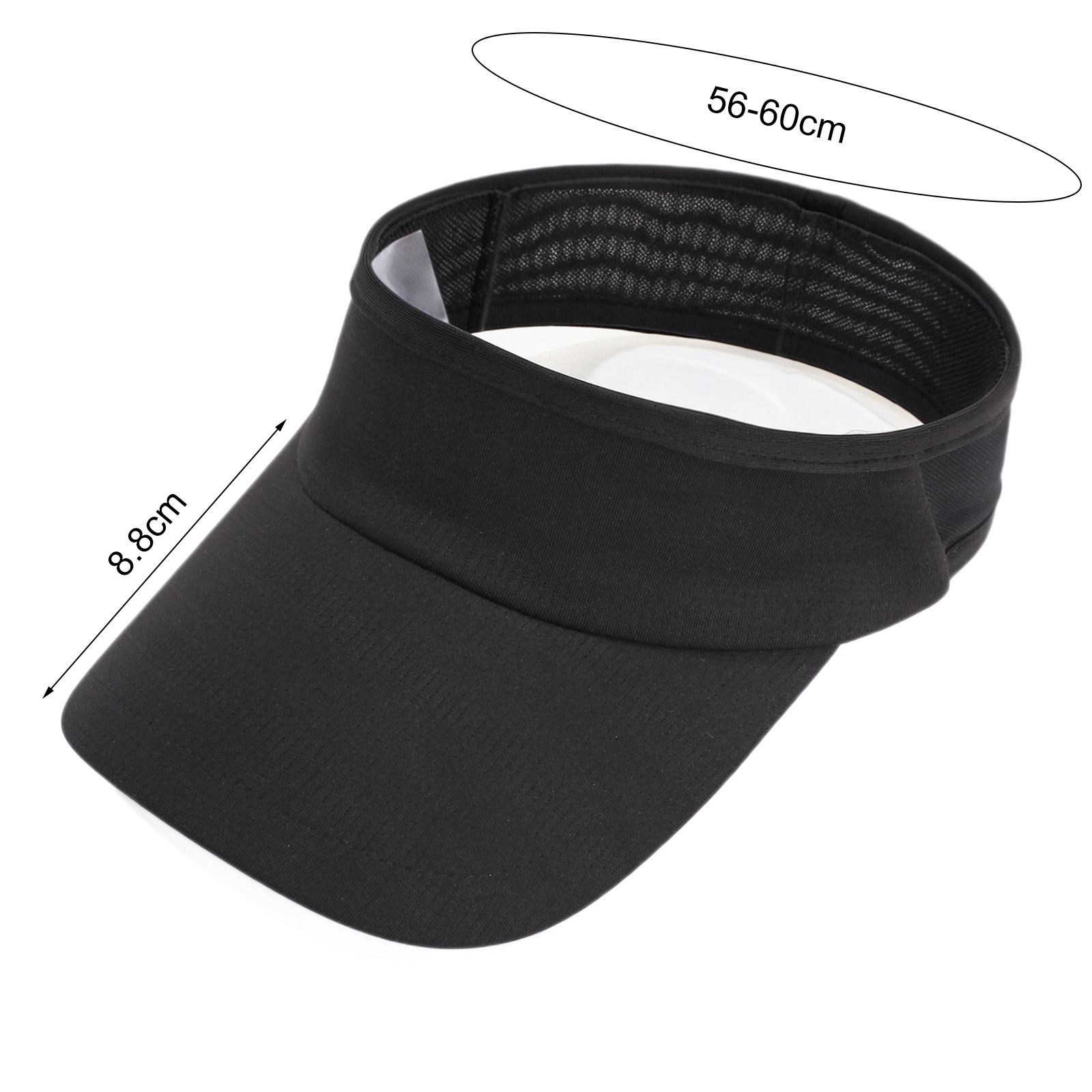 Casquette de baseball unisexe pour adultes, visière unie, idéale pour le cyclisme et l'alpinisme en extérieur, accessoire d'été