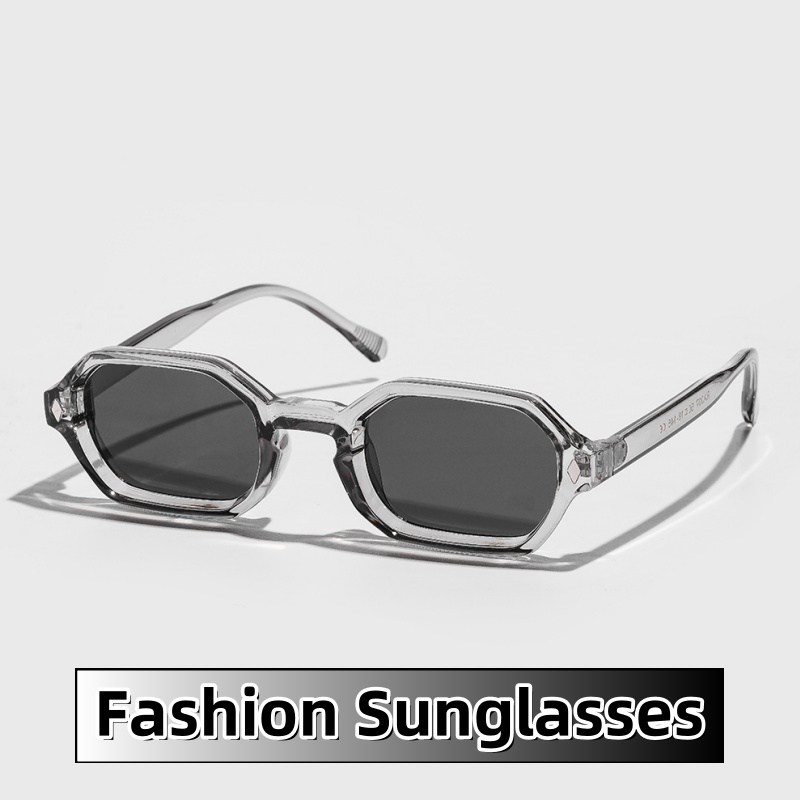 Lunettes de soleil à petite monture carrée, exquises, à la mode, robustes et durables, pour réunions de fête, plage, voyage, résistantes aux UV400