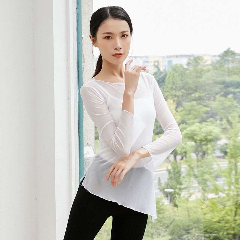 Haut de danse du ventre latine orientale en maille pour adultes, chemisier Transparent, chemise, Costume à vendre, vêtements de danse pour femmes, vêtements de danseuse