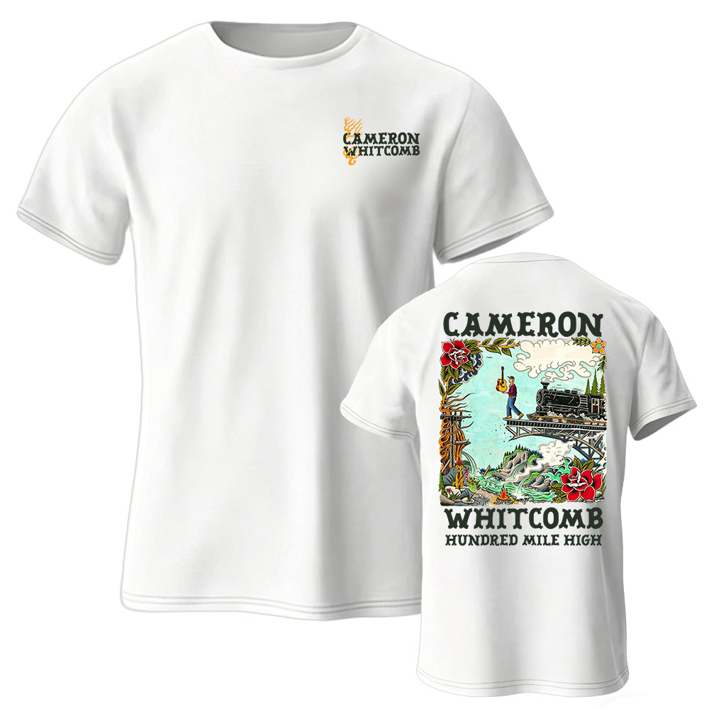 T-shirt Hundred Mile High CAMERON WHITCOMB Design Graphic Merch, t-shirts d'été en coton à manches courtes, vêtements décontractés à la mode pour hommes