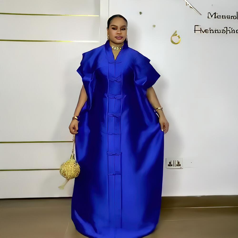 Robes africaines de créateur, tenues avec un foulard, robe africaine de luxe, élégance, hauts africains pour femmes, robe turque