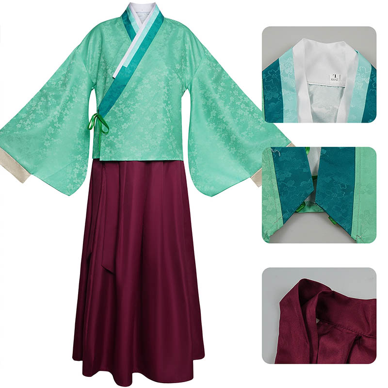 Maomao Cosplay Costume Anime boutaire journaux tenues Mao Mao Kimono Halloween carnaval fête pour les femmes