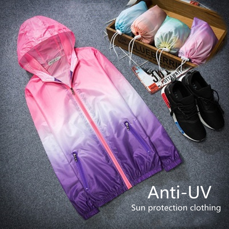 Veste de Protection UV pour femmes, coupe-vent d'extérieur pour enfants, vêtements de Protection solaire pour hommes