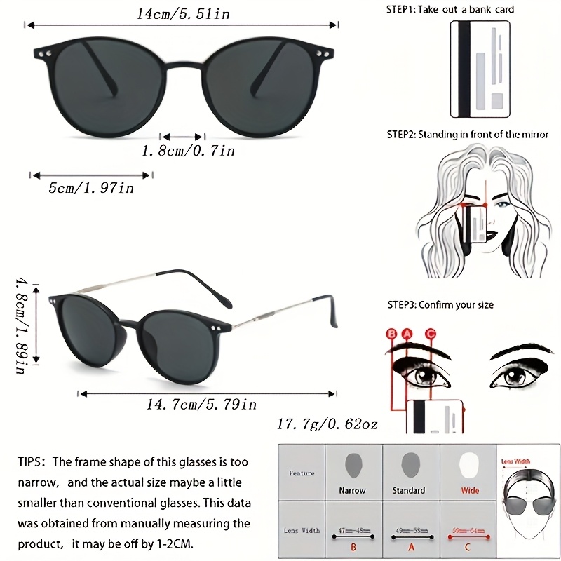Lunettes de soleil unisexes à monture ronde en métal ultra-légères, style millennial tendance, parfaites pour le quotidien et la photographie de rue