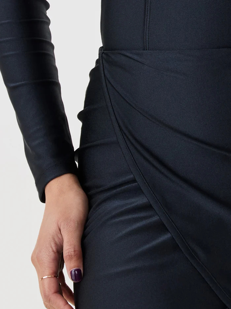 Burkini islamique à manches longues pour femmes, maillot de bain musulman, hijab, pantalon, haut léopard, modeste, ensemble de 3 pièces