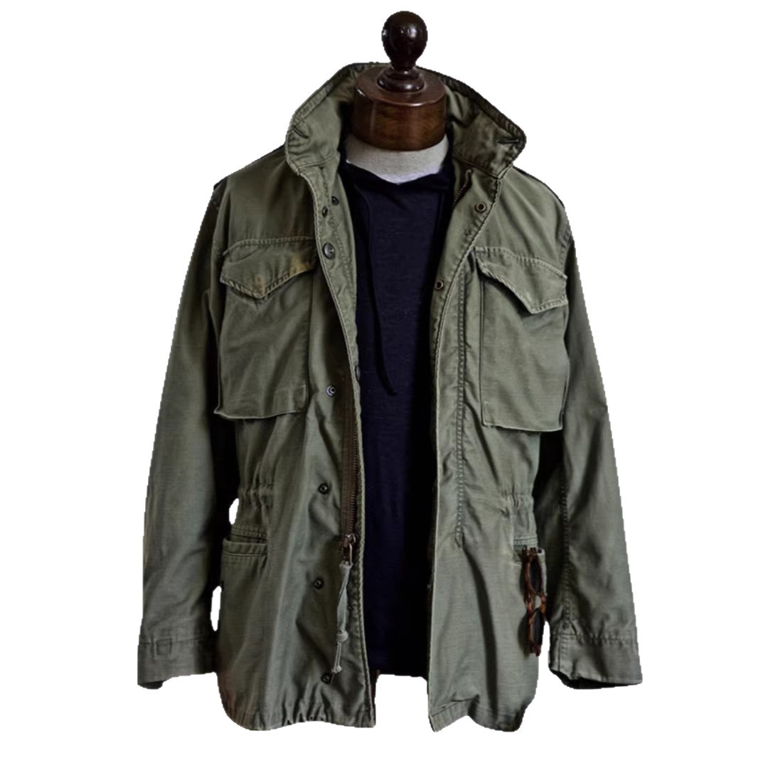 Veste pour homme, veste de travail, veste décontractée vintage, multi-poches, manches longues, cardigan, vêtements pour homme printemps
