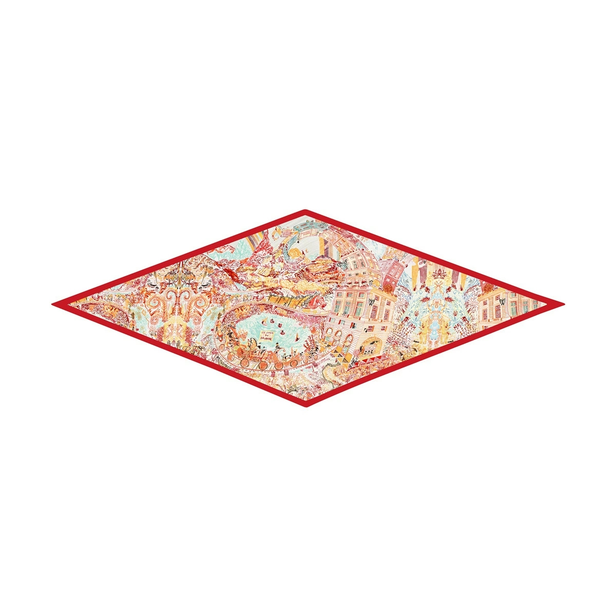 Français rétro diamant écharpe marque Foulard en soie femme luxe Bandana bandeau Hijab Foulard foulard châle pour dames