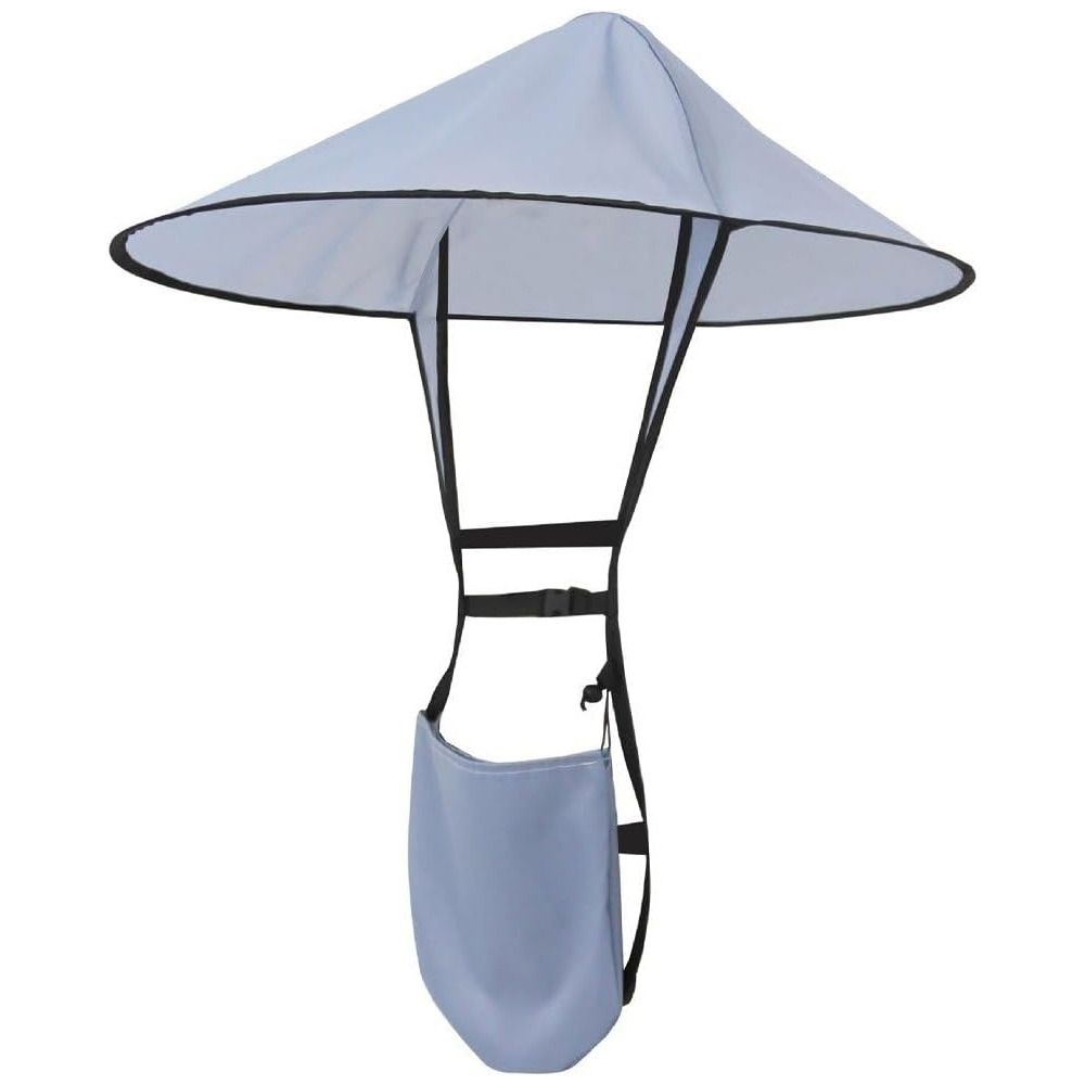 Chapeau de prière portable de haute qualité, pliable, en polyester, type parapluie, facile à utiliser, léger, pare-soleil, couvre-chef pour l'extérieur
