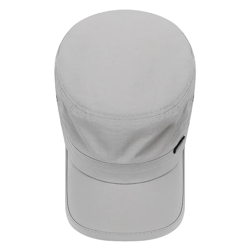Nouveaux chapeaux pour hommes pour l'été, casquettes plates respirantes à séchage rapide, printemps et été, chapeaux pare-soleil, casquettes légères et respirantes