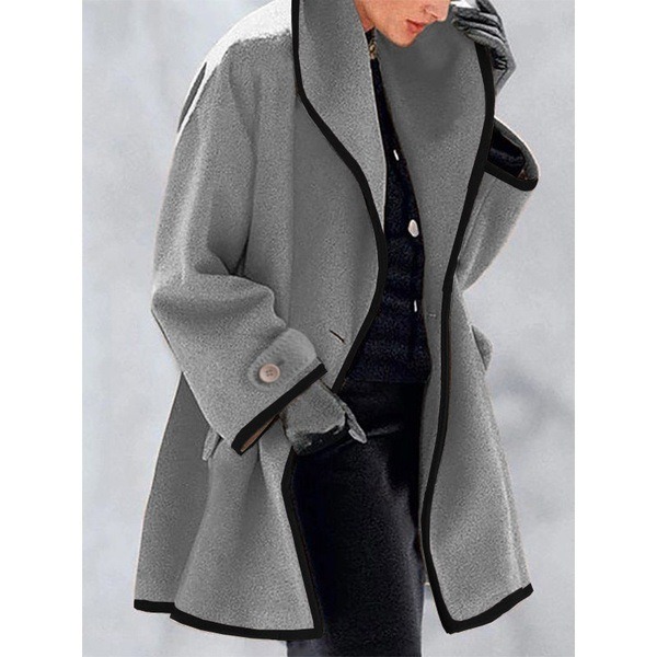 Femmes automne et hiver manteau automne hiver à manches longues vêtements d'extérieur décontractés mode femmes solide veste ample sweats à capuche