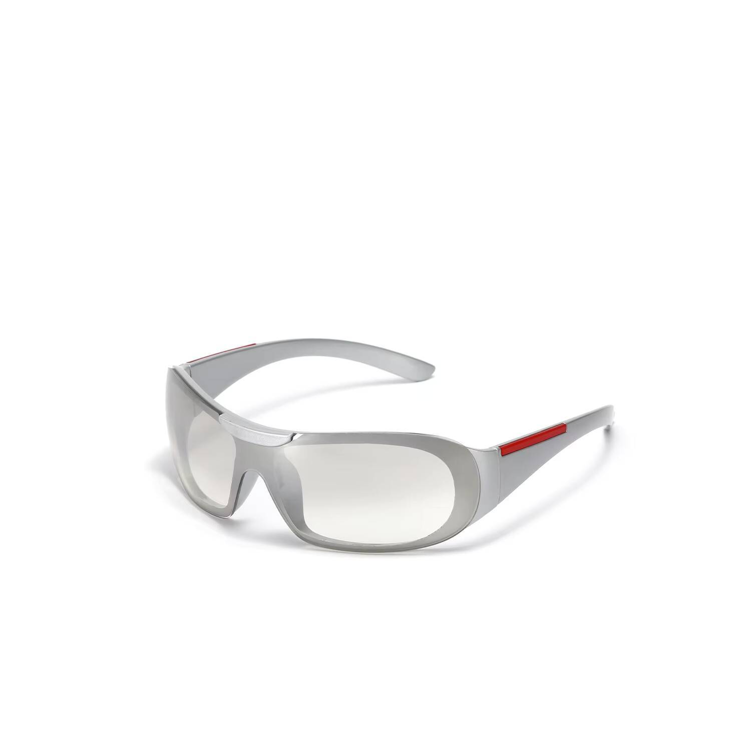 Lunettes de soleil monobloc 2026 pour hommes, lunettes de soleil style futur pour femmes, lunettes carrées