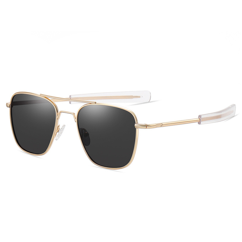 Lunettes de soleil polarisées classiques pour hommes, style aviateur vintage, pour la conduite, marque de luxe, Gafas De Sol Hombre