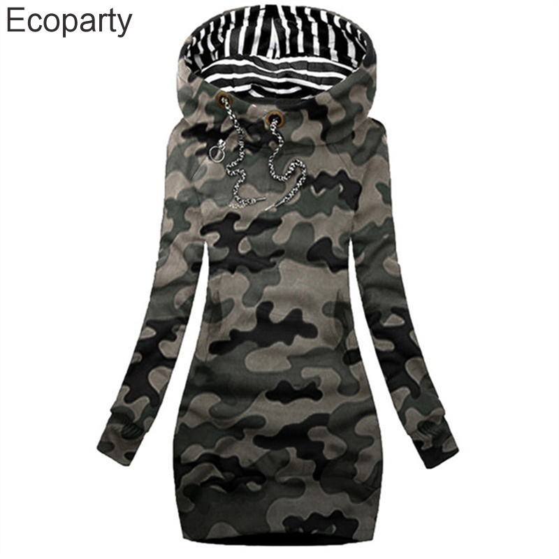 Robe sweat à capuche monochromatique à manches longues, robe sweat-shirt, pull à capuche mince, cordon de serrage de proximité, décontracté