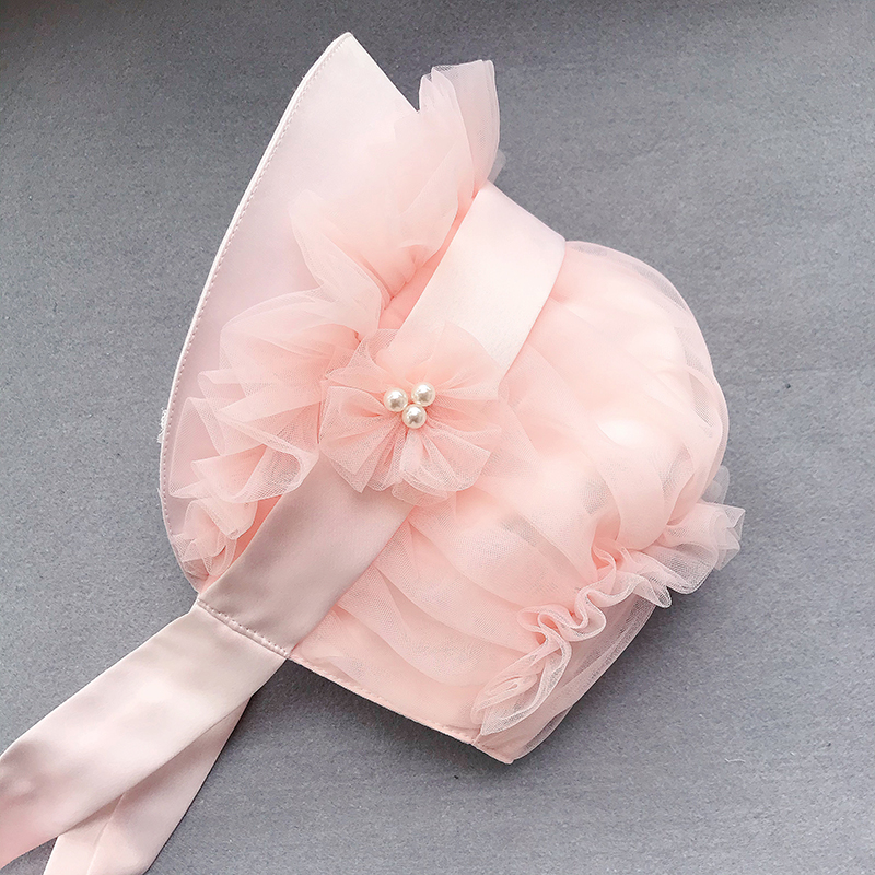 Bonnet élégant Vintage Lolita victorien dentelle volants chapeau Cosplay accessoires