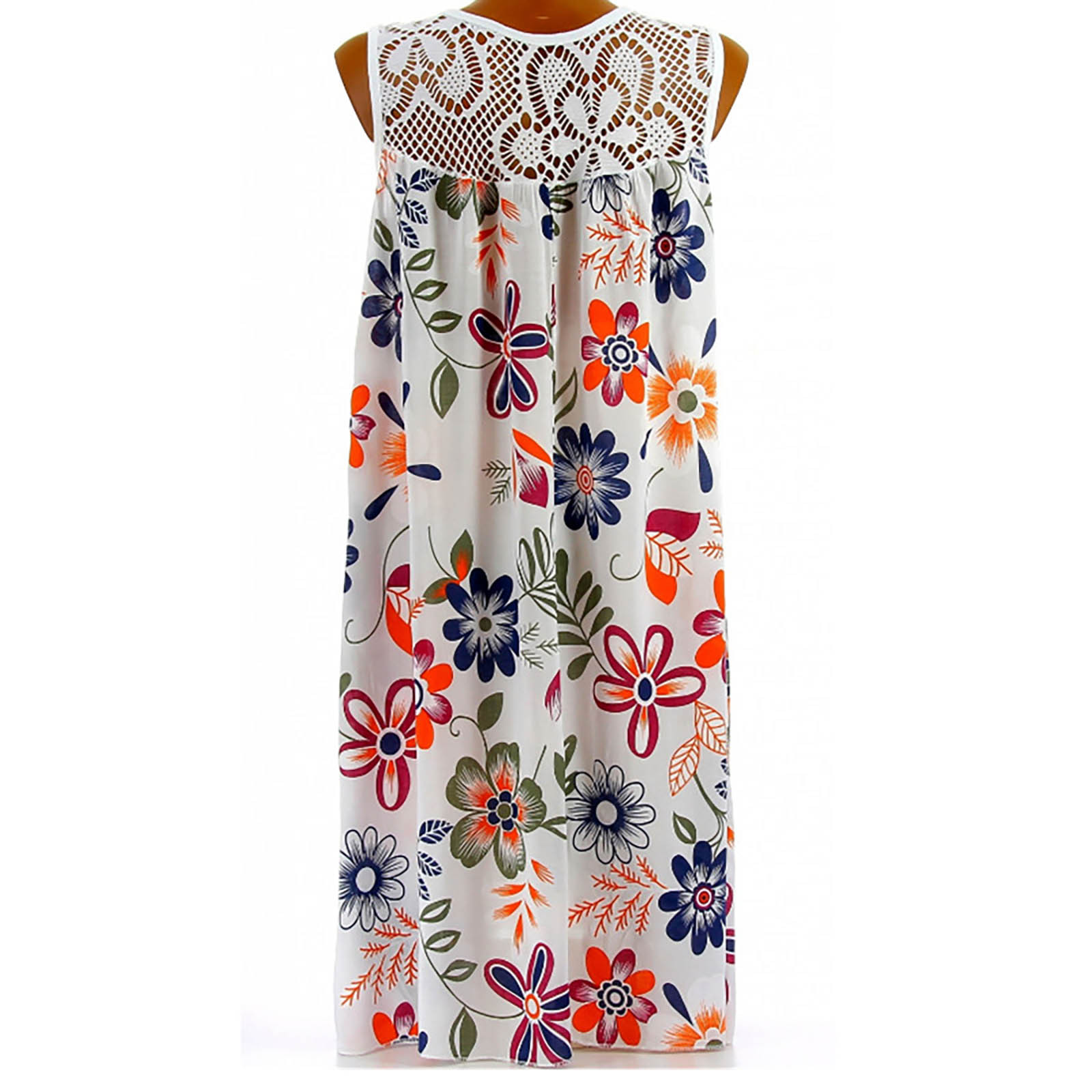 Robe d'été décontractée à col rond pour femmes, robe de plage en fibre précieuse, robes plissées, fête de vacances, Boho