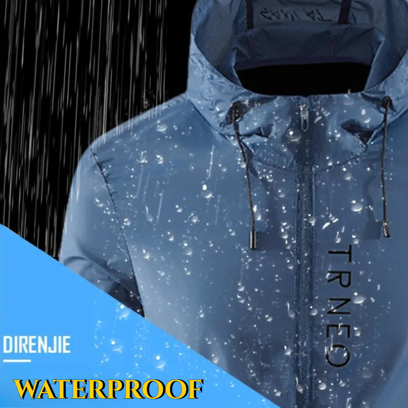 Veste de sport fine pour homme, idéale pour la randonnée, les voyages, la pêche, le camping, imperméable, anti-UV, avec capuche