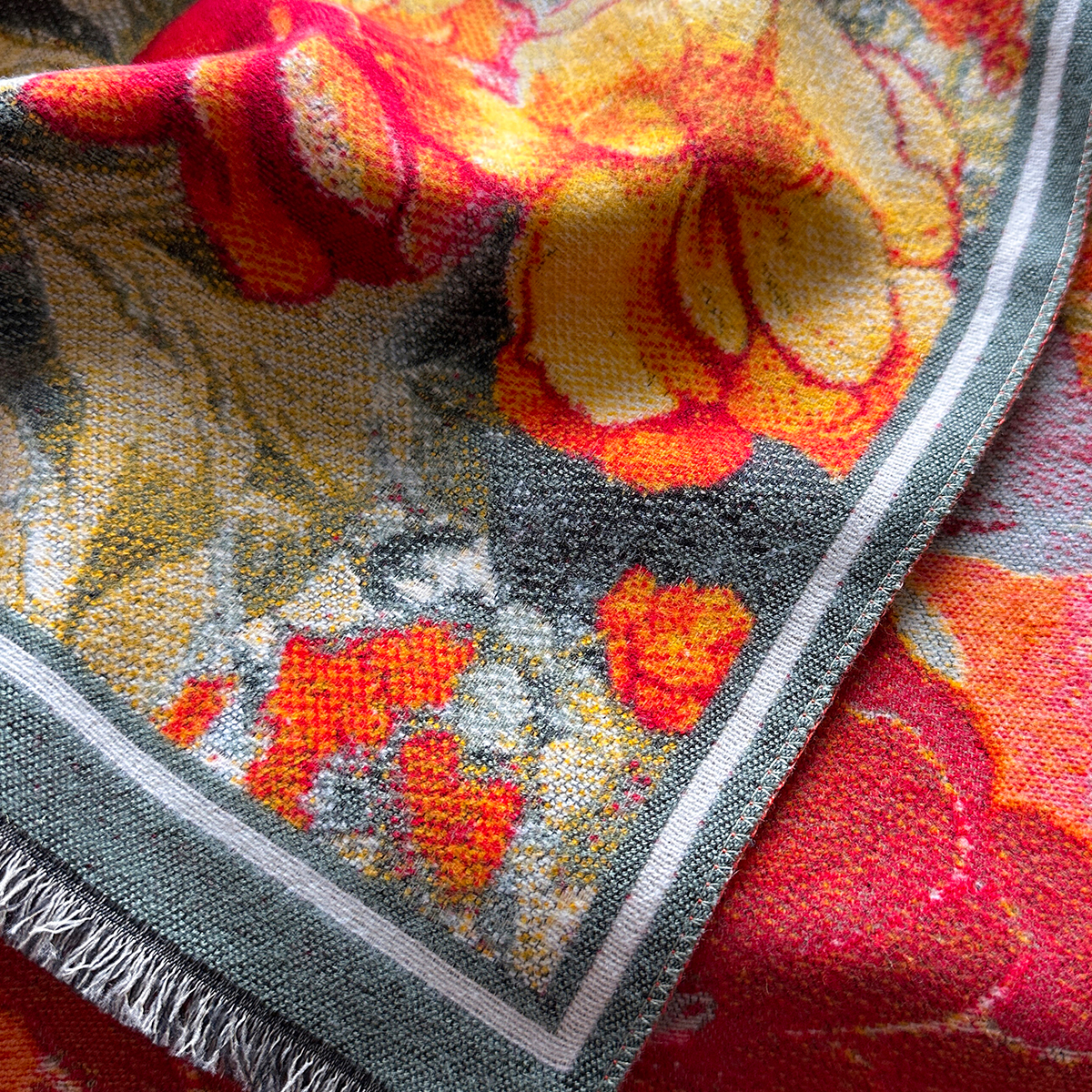 Poncho chaud de luxe en cachemire pour femme, écharpe d'hiver en Jacquard à fleurs, châle enveloppant, couverture Pashmina épaisse, Bufanda de voyage